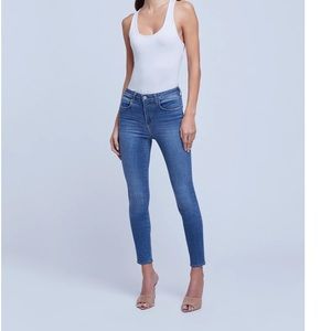 L’AGENCE high rise skinny jeans